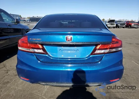 2013 Honda Civic Lx из США, поврежденный, VIN 2HGFB2F55DH585275